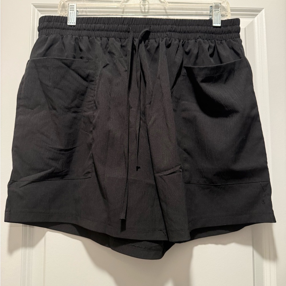 Black Drawstring Lounge Shorts size 2x